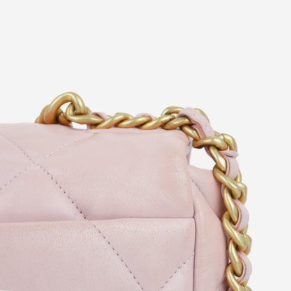 Chanel Chanel 19 Lambskin Gold Shoulder Bag Style 3
