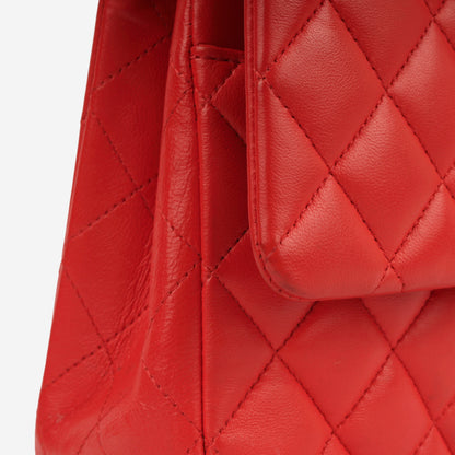 Chanel Classic Flap Lambskin Black Shoulder Bag Style 67