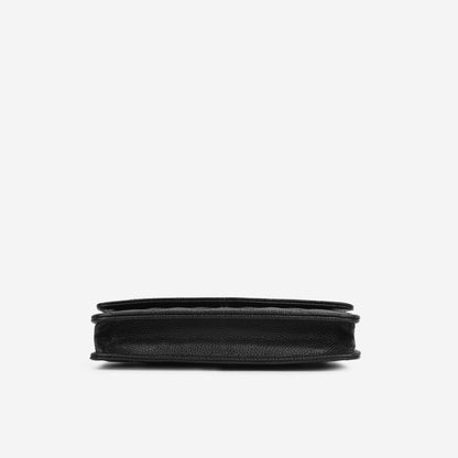 Chanel Wallet On Chain Lambskin Black Crossbody Style 5