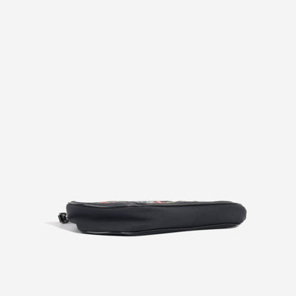 Dior Nylon Pochette Leather Shoulder Bag