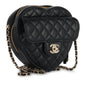 Chanel Large Heart Bag - Black
