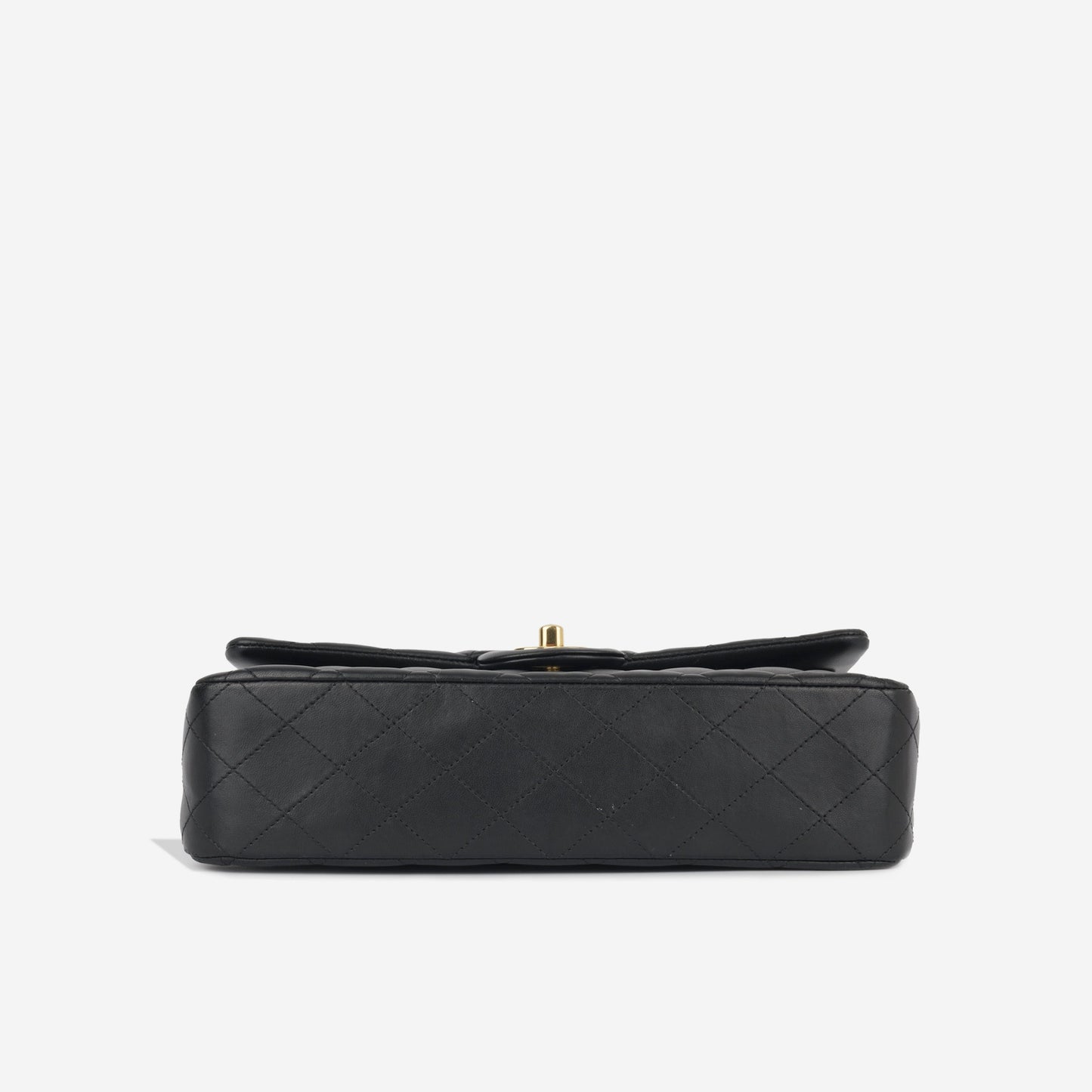Chanel Classic Flap Lambskin Black Shoulder Bag Style 94