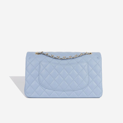 Chanel Classic Flap Lambskin Gold Shoulder Bag Style 28