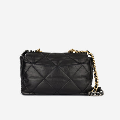Chanel Chanel 19 Leather Black Shoulder Bag Leather