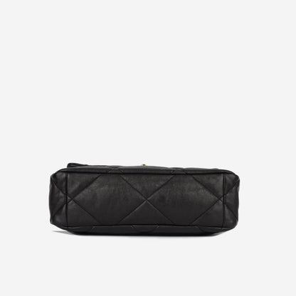 Chanel Chanel 19 Lambskin Black Shoulder Bag Style 15