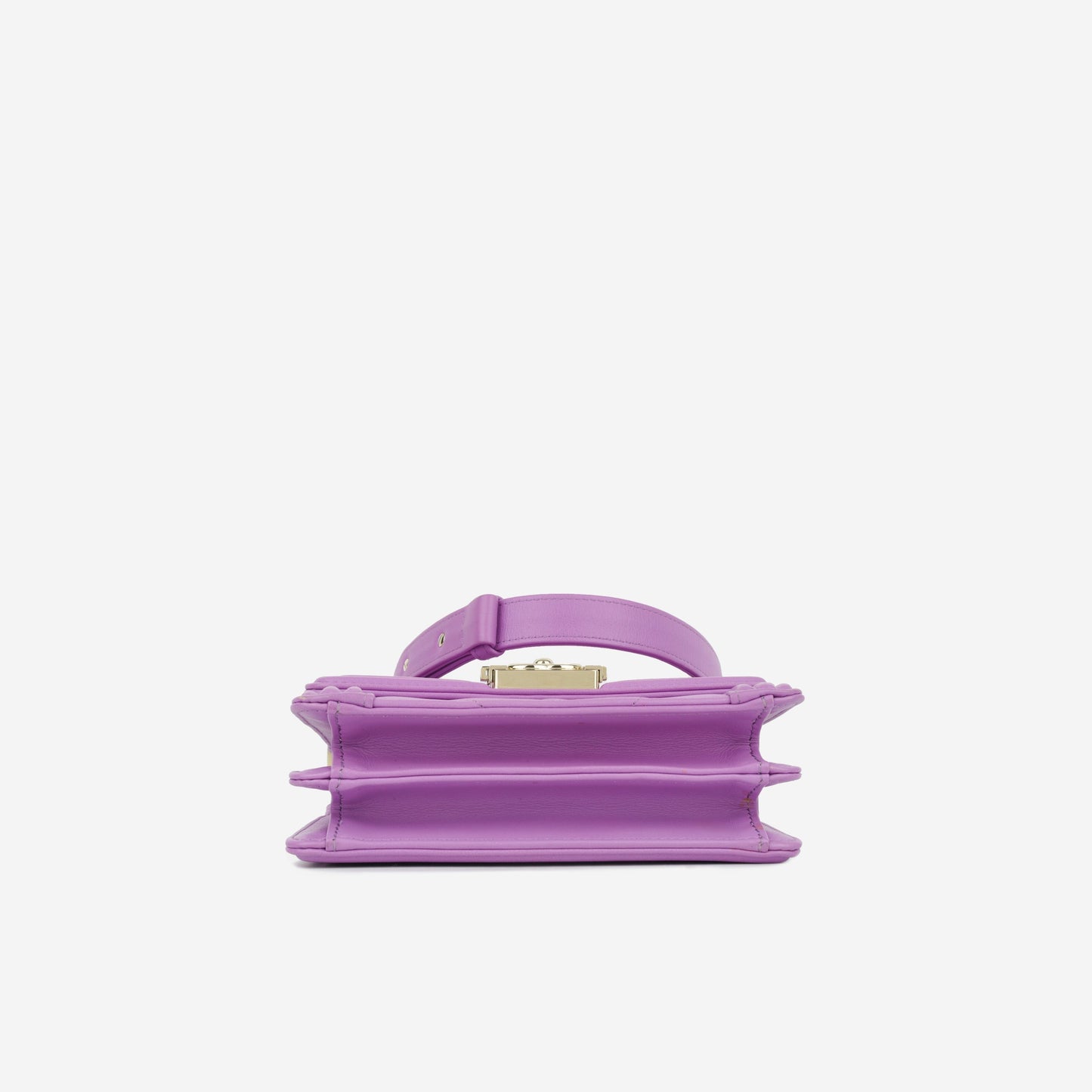 Chanel North South Boy Bag - Purple
