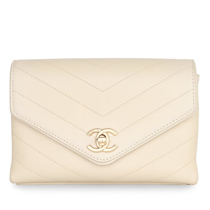 Chanel Luxury Lambskin Gold Handbag Style 6