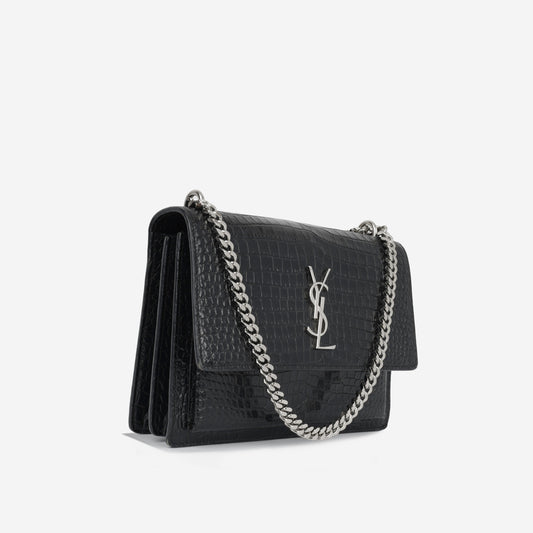 Saint Laurent Sunset Red Shoulder Bag Style 9