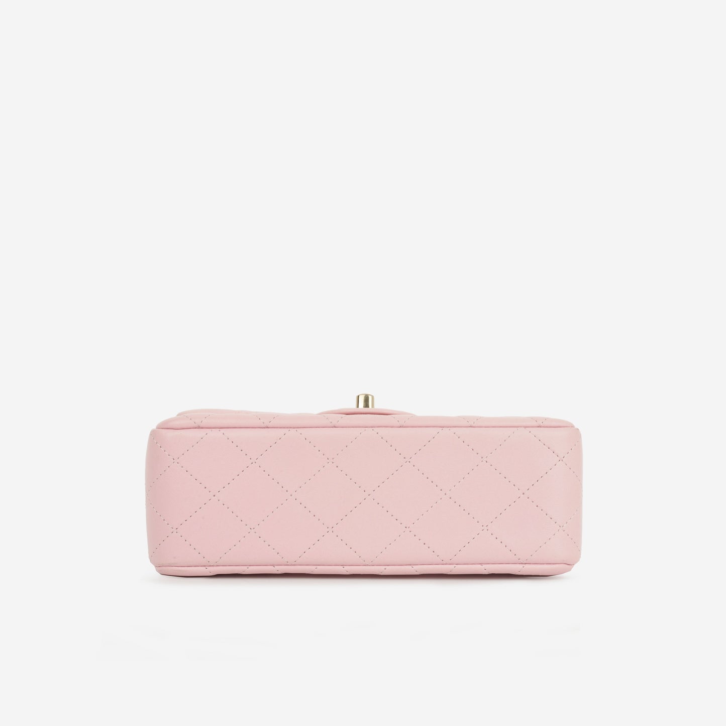 Chanel Classic Flap Lambskin Gold Shoulder Bag Style 124