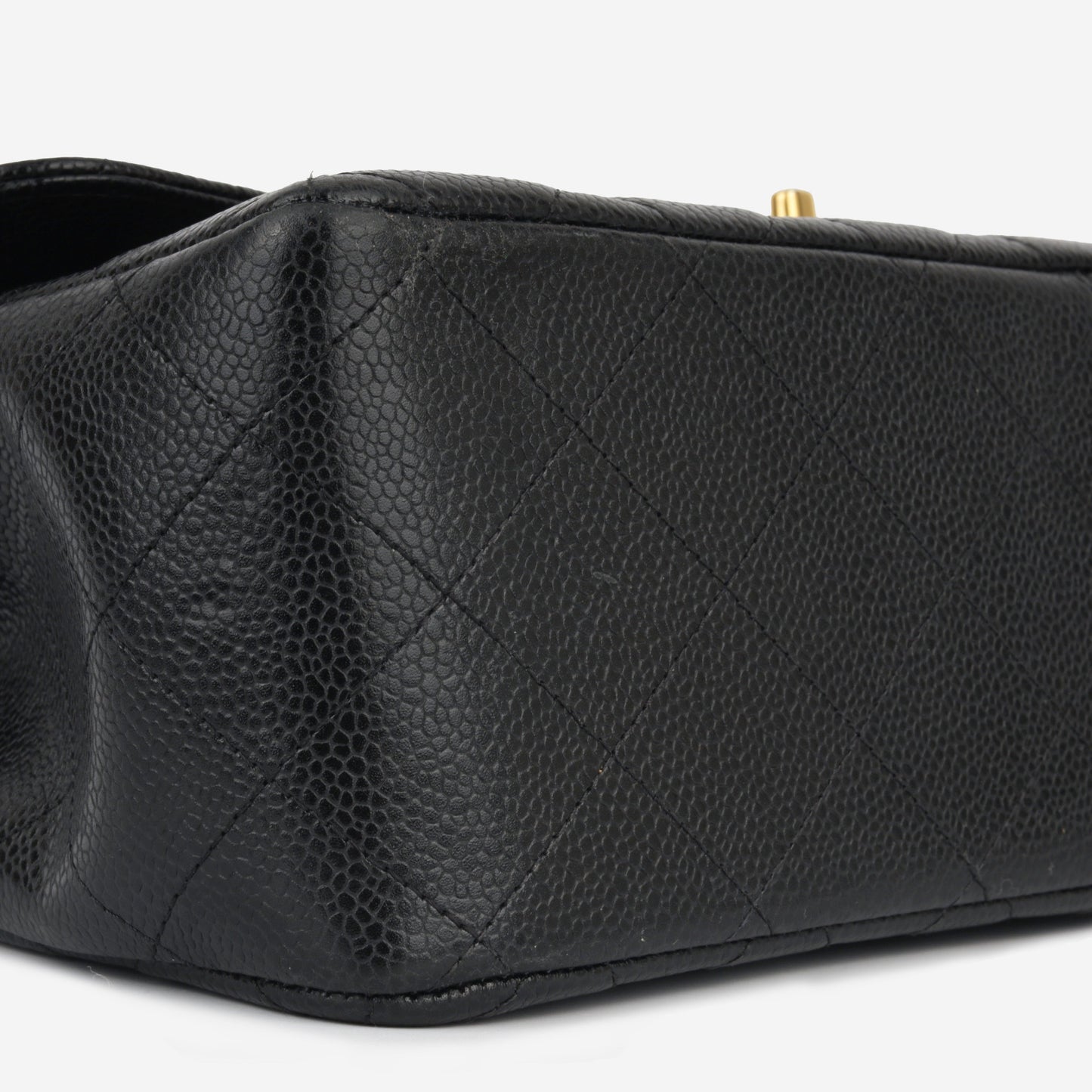 Chanel Classic Flap Lambskin Black Shoulder Bag Style 33