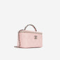 Chanel Vanity Lambskin Black Clutch Style 13