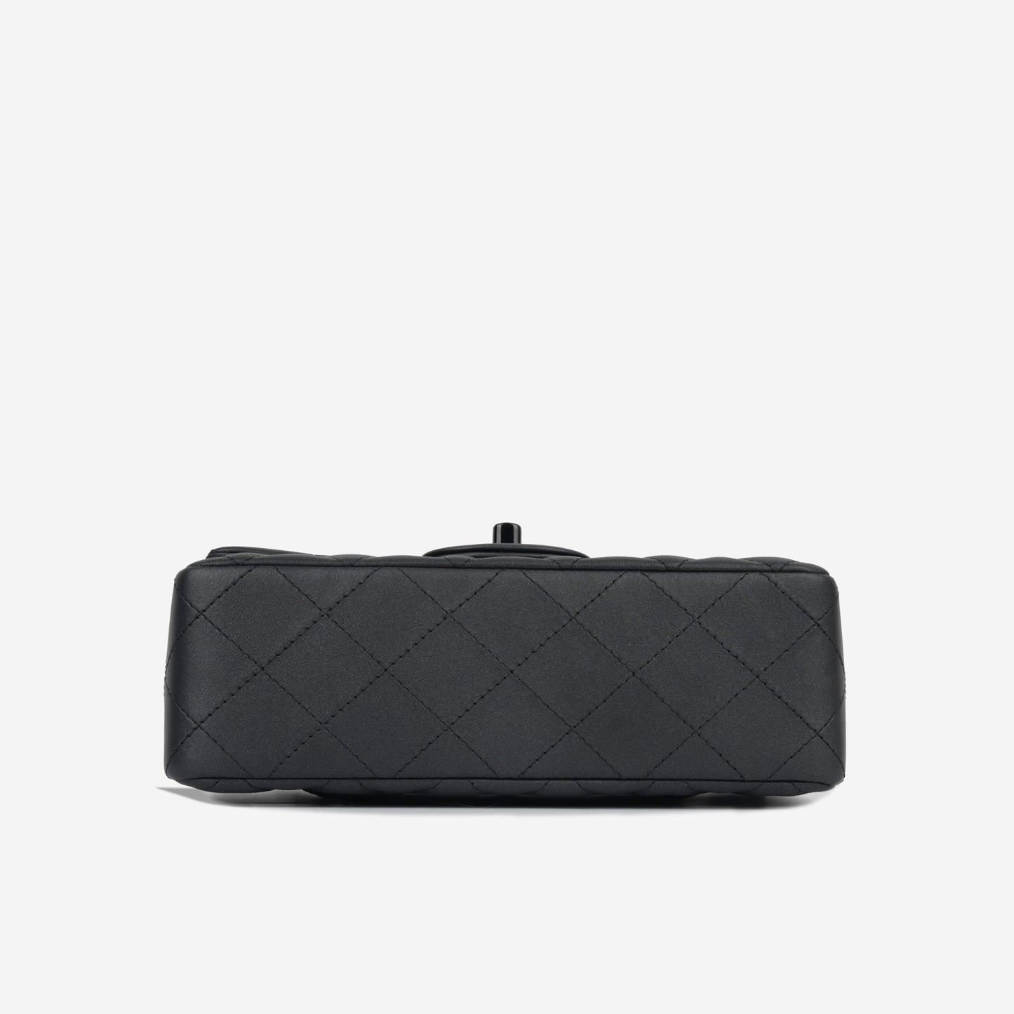 Chanel Classic Flap Lambskin Black Shoulder Bag Style 335