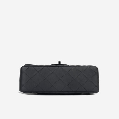 Chanel Classic Flap Lambskin Black Shoulder Bag Style 335