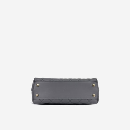Chanel Small Coco Handle - Charcoal
