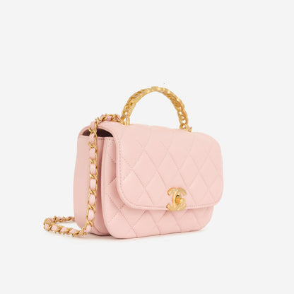Chanel Timeless Lambskin Gold Shoulder Bag Style 3