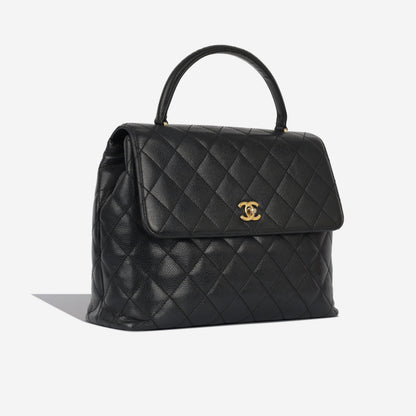 Chanel Kelly Lambskin Black Shoulder Bag Lambskin