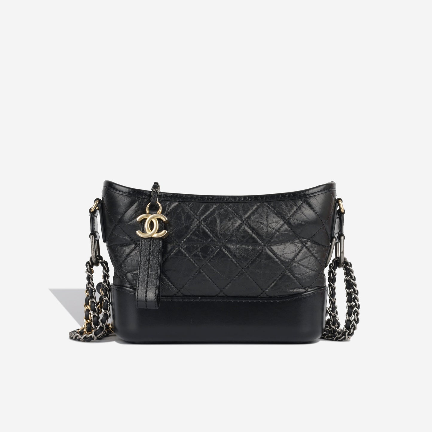 Chanel Classic Flap Calfskin Black Shoulder Bag Style 25