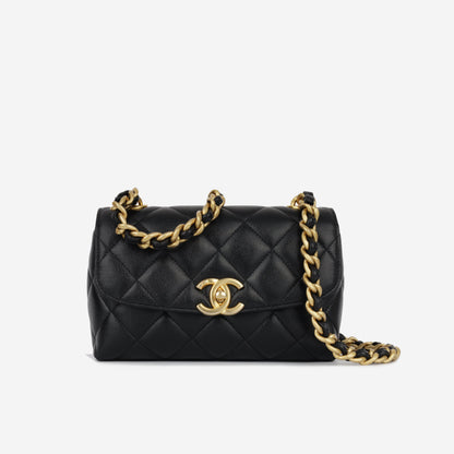 Chanel Caviar Black Shoulder Bag Style 11