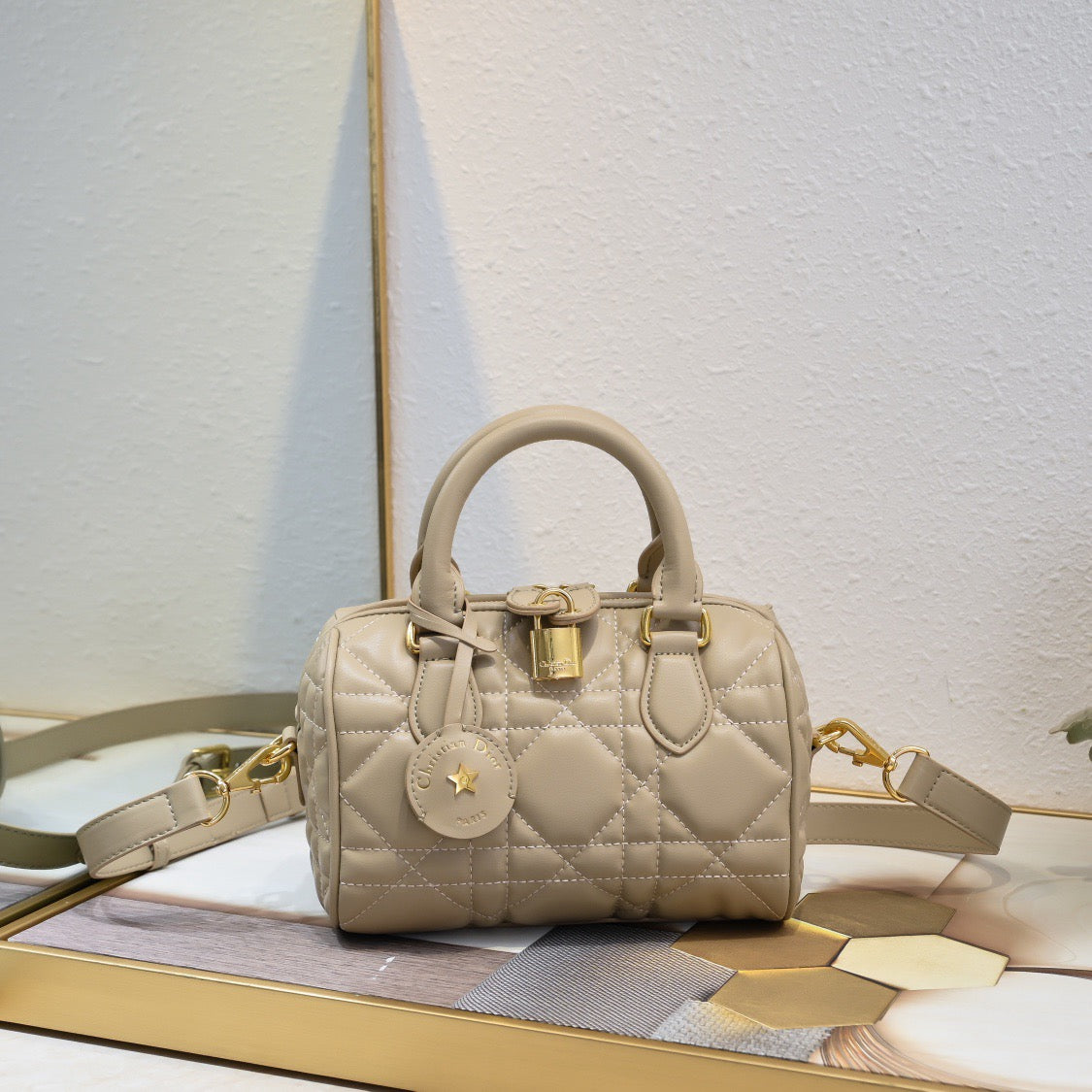 Dior Leather Mini Crossbody Bag