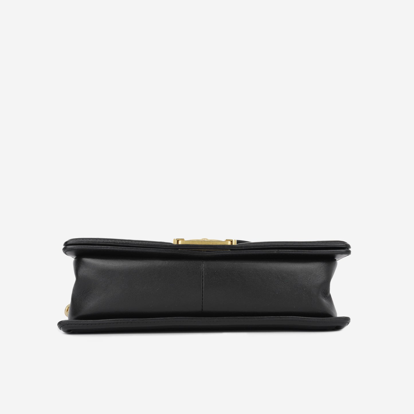 Chanel Boy Bag Lambskin Black Shoulder Bag Style 28