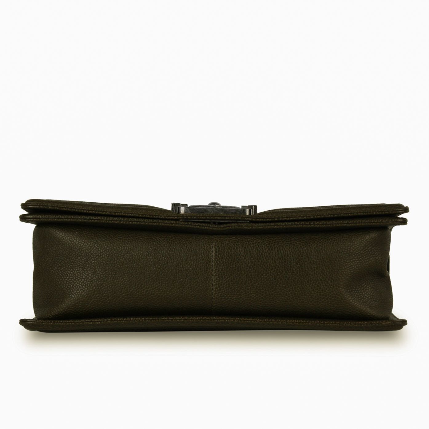 Chanel Boy Bag Caviar Green Shoulder Bag