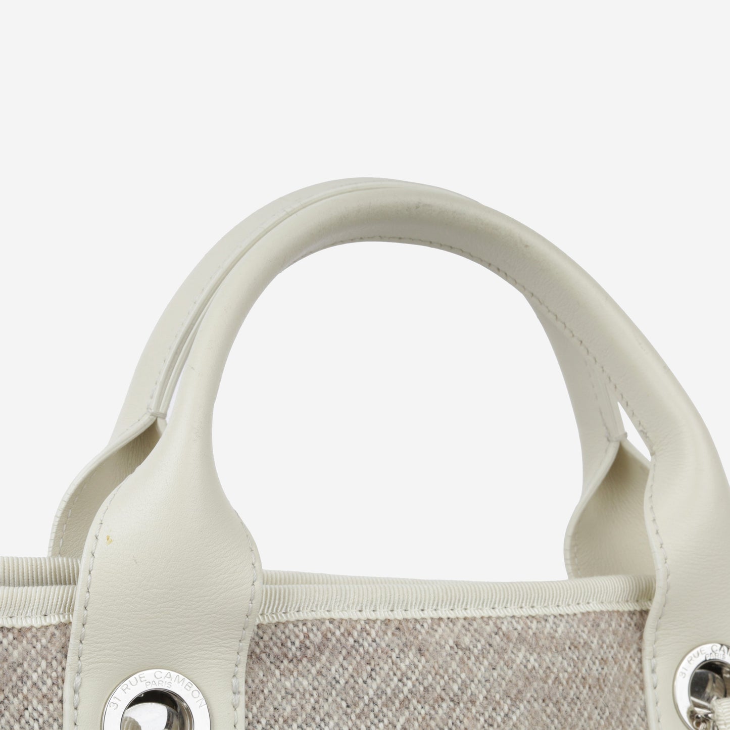 Chanel Cambon Calfskin Gold Tote Bag Style 2