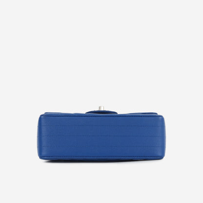 Chanel Mini Rectangular - Blue Chevron