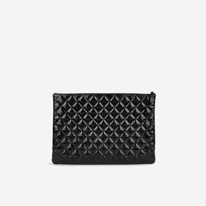 Chanel Gabrielle Lambskin Black Shoulder Bag Style 4