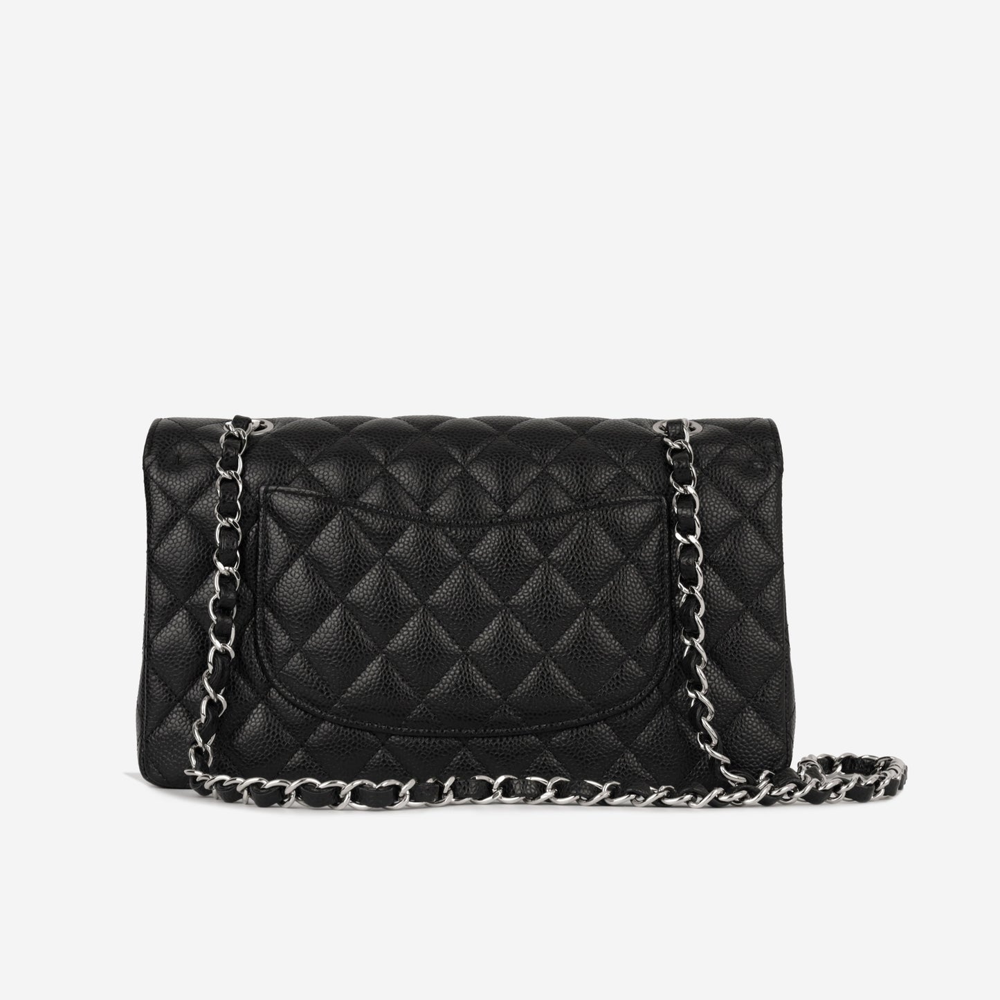 Chanel Classic Flap Caviar Black Shoulder Bag Style 66