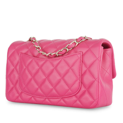 Chanel Classic Flap Lambskin Gold Shoulder Bag Style 67
