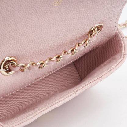Chanel Luxury Caviar Gold Handbag Caviar
