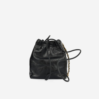 Chanel Chanel 22 Calfskin Black Shoulder Bag Style 7