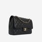 Chanel Classic Flap Lambskin Black Shoulder Bag Style 23