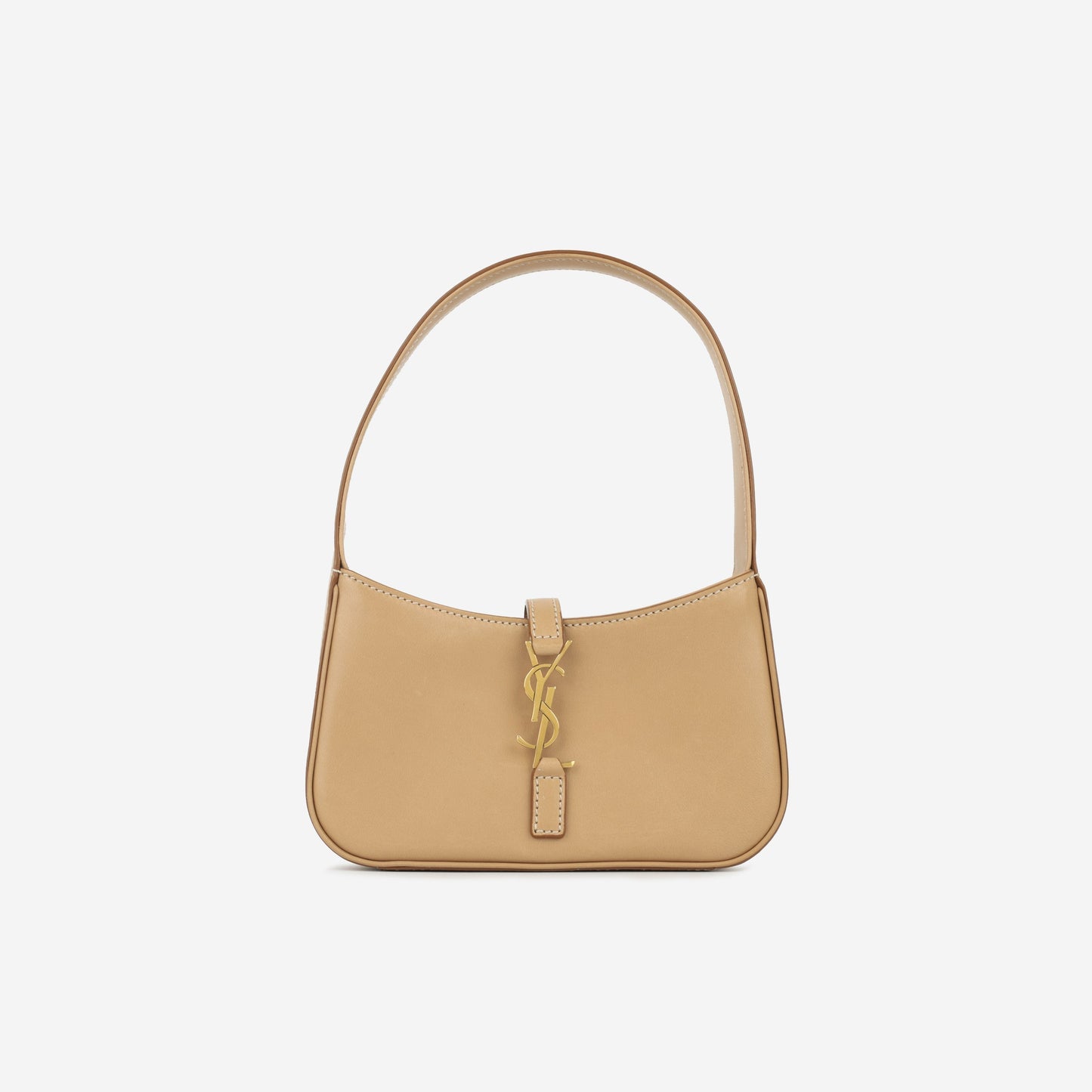 Saint Laurent Mini Le 5 A 7 - Tan