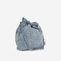 Chanel Quilted Silver Tote Bag