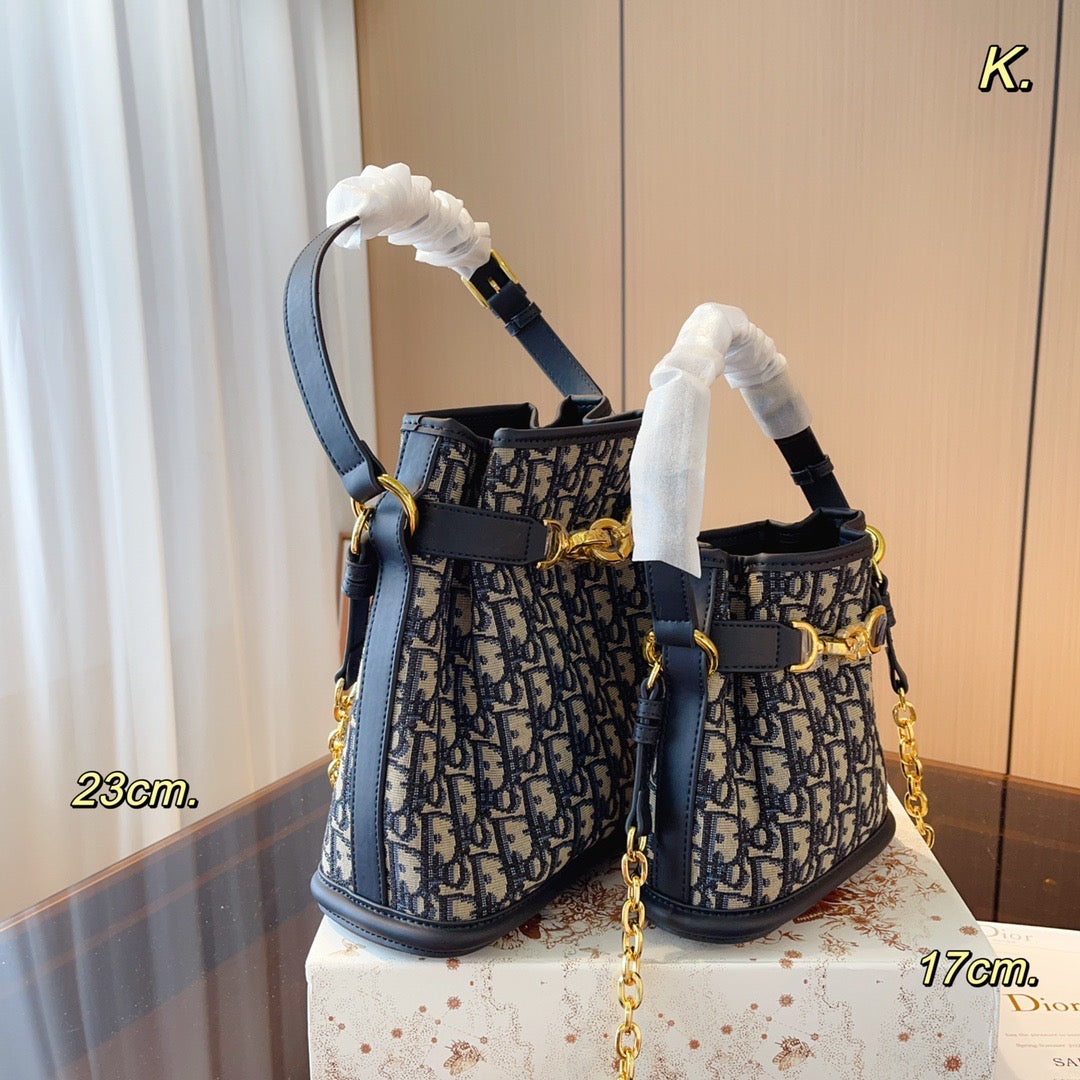 Dior Twist Chain Leather Crossbody Bag