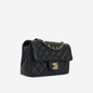 Chanel Classic Flap Lambskin Black Shoulder Bag Style 132