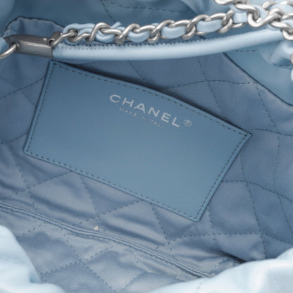 Chanel Chanel 22 Lambskin Black Shoulder Bag Style 2