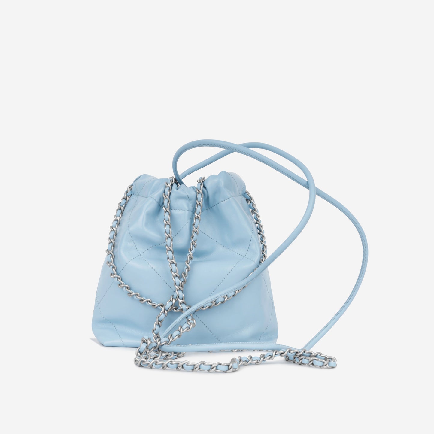 Chanel Chanel 22 Lambskin Black Shoulder Bag Style 2