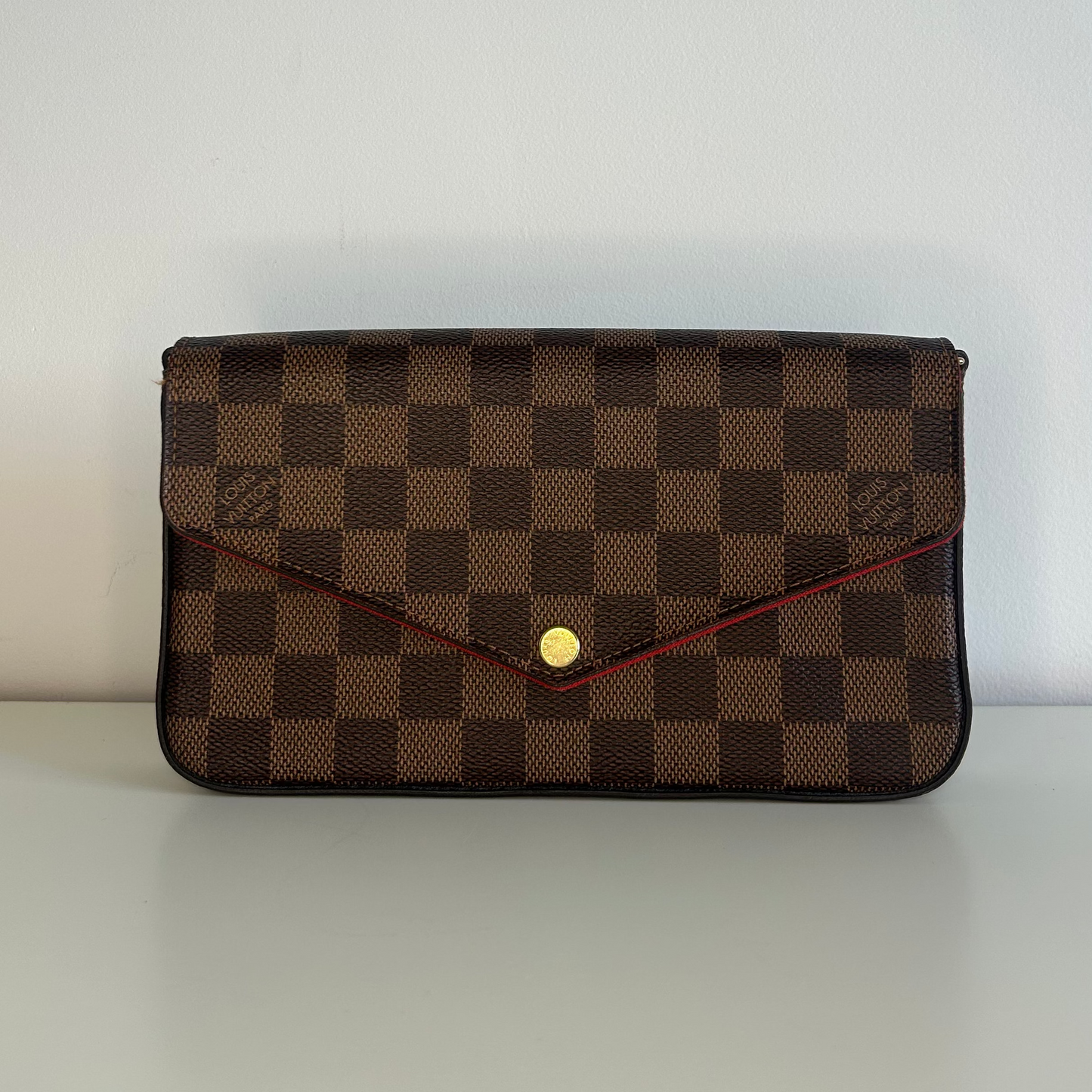 Louis Vuitton Damier Ebene Pochette Félicie Crossbody Bag