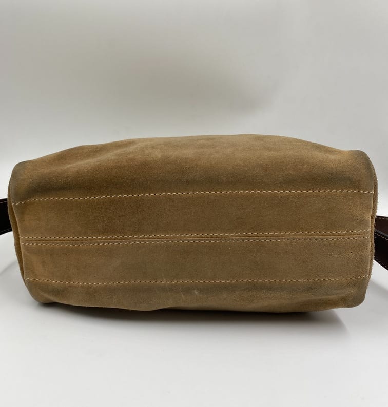 Loewe Vintage Suede Crossbody Bag