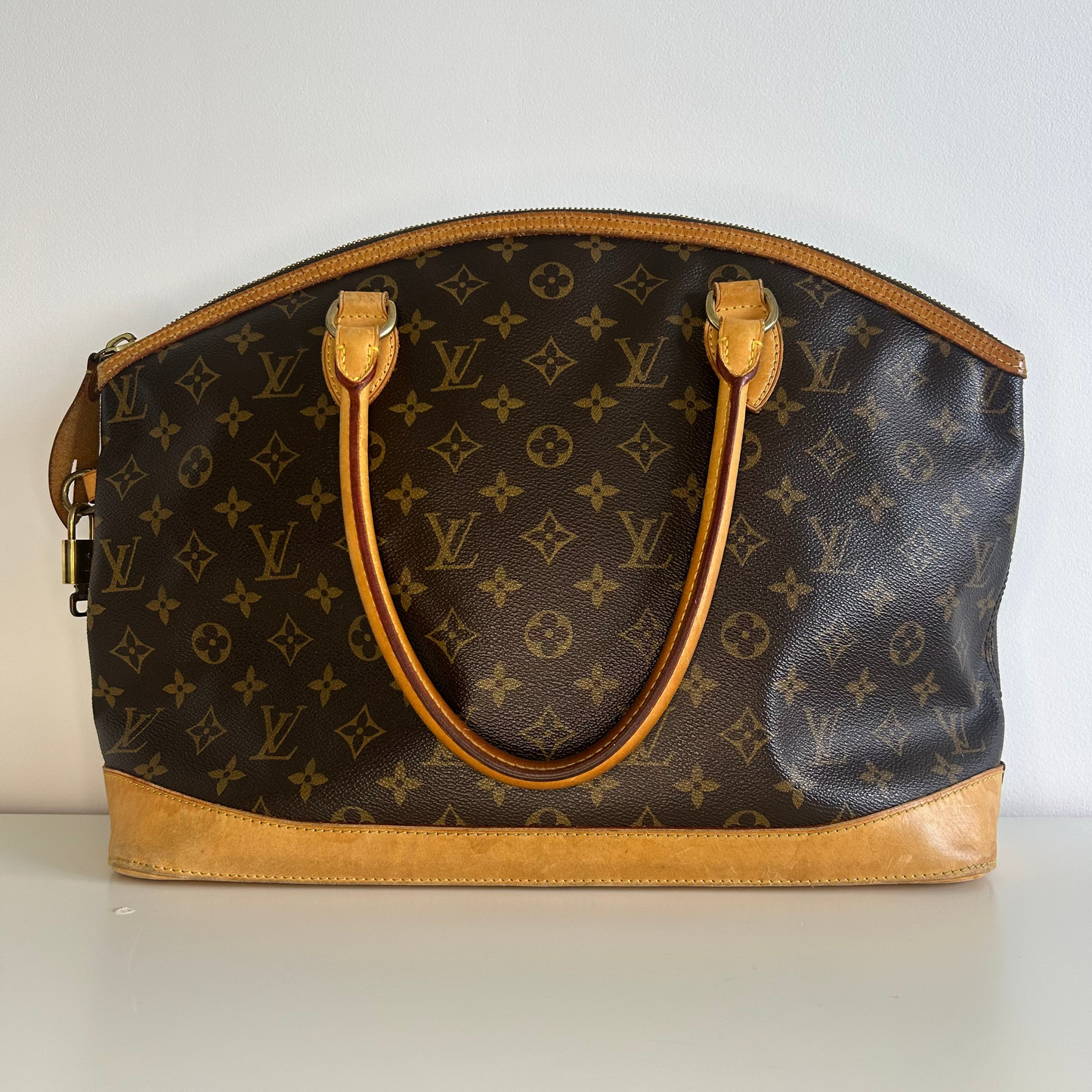 Louis Vuitton Monogram Lockit Horizontal Tote Bag