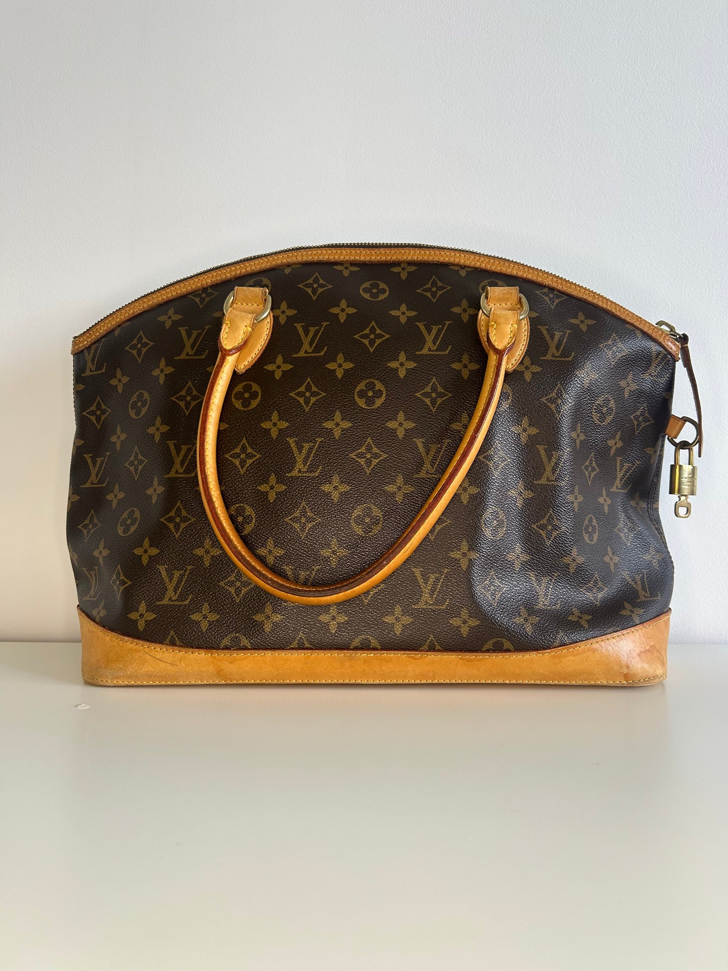 Louis Vuitton Monogram Lockit Horizontal Tote Bag
