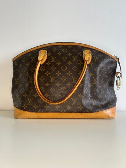 Louis Vuitton Monogram Lockit Horizontal Tote Bag