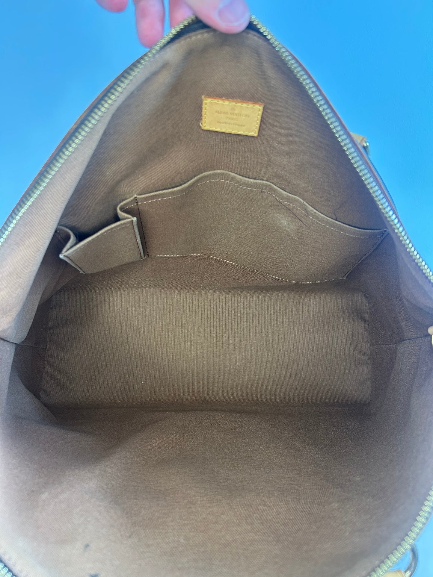 Louis Vuitton Monogram Lockit Horizontal Tote Bag