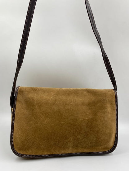 Loewe Vintage Suede Crossbody Bag