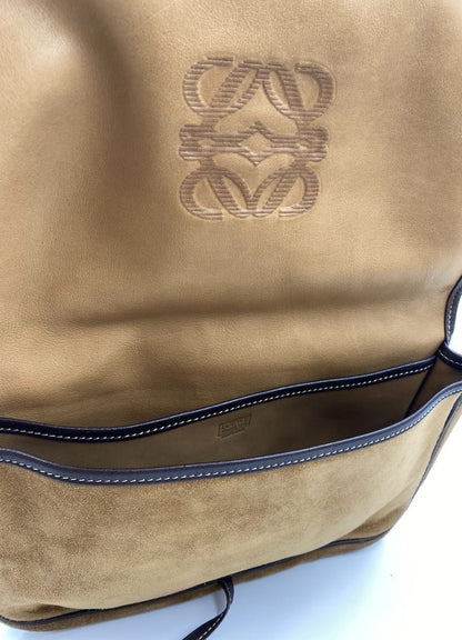 Loewe Vintage Suede Crossbody Bag