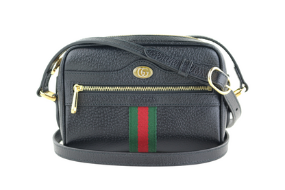 Black Mini Ophidia Crossbody Bag