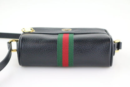 Black Mini Ophidia Crossbody Bag