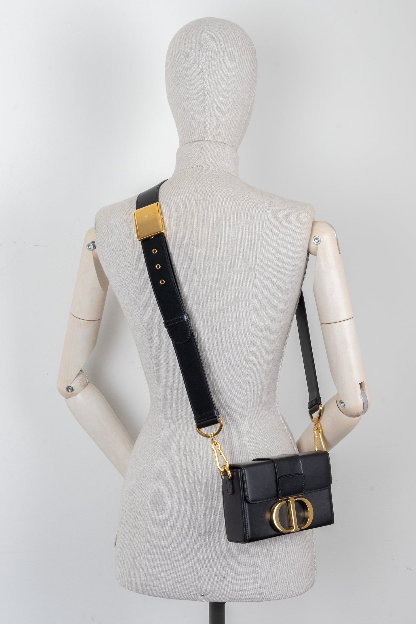 Dior 30 Montaigne Black Shoulder Bag Style 3